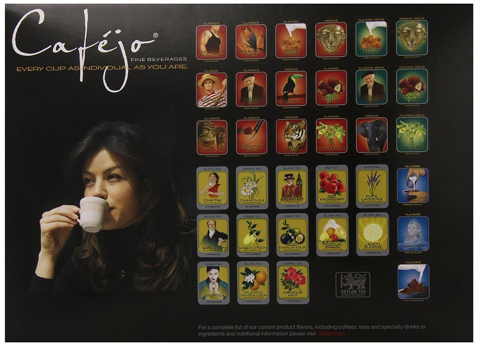 Cafejo K-Cups, Costa Rica Coffee, 50 Count N261