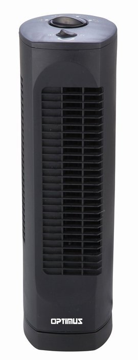 OPTIMUS F-7300 Desktop Ultra Slim Oscillating Tower Fan, 17"