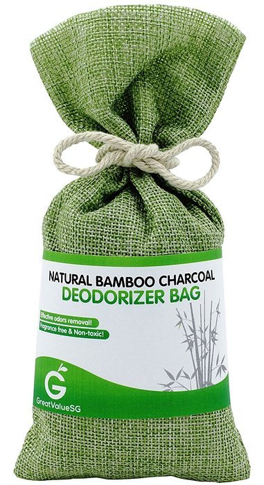 BUY MORE SAVE MORE Great Value SG Bamboo Charcoal Deodorizer Bag, Best Air Purifiers for Smokers & Allergies,... N23