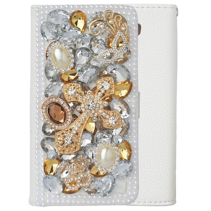 Note 5 Case, Galaxy Note 5 Case,Yaheeda Premium PU Leather [3D Metal Accessory ] Bling Diamond Crystal [Card Slot... N10