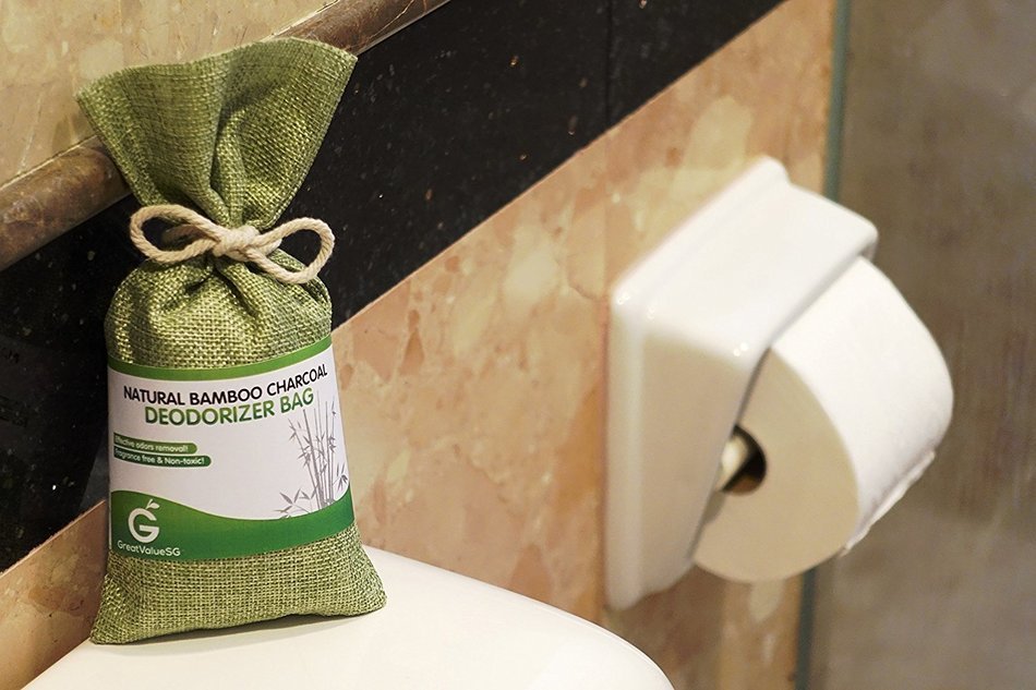 BUY MORE SAVE MORE Great Value SG Bamboo Charcoal Deodorizer Bag, Best Air Purifiers for Smokers & Allergies,... N24