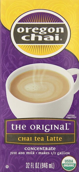 Oregon Chai Concentrate, Original, 32-Ounce Boxes (Pack of 6) N2