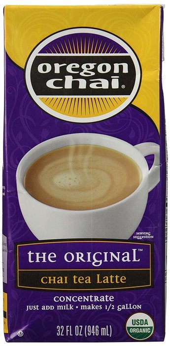 Oregon Chai Concentrate, Original, 32-Ounce Boxes (Pack of 6) N3
