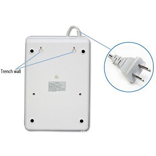 Asdomo 12W 60Hz 400mg/h Air Water Purifier Ozone Generator Function Machine Sterilizer 110V N3
