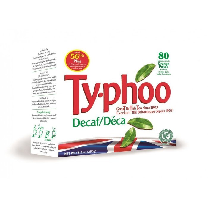 Typhoo Decaf 80 Bags 3 Pack by Typhoo [Foods] N2