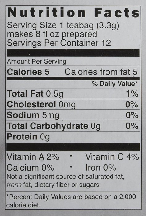 NUMI TEAS TEA CHOC ROOIBOS ORG, 12 BG N4