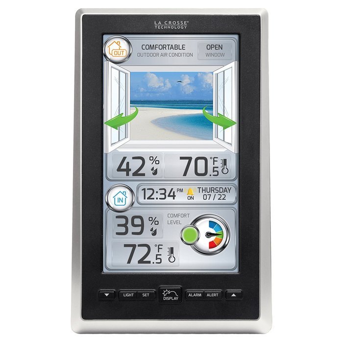 La Crosse Technology S88785 Liquid Crystal Color Forecast Station N4