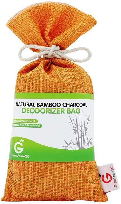 BUY MORE SAVE MORE Great Value SG Bamboo Charcoal Deodorizer Bag, Best Air Purifiers for Smokers & Allergies,... N26