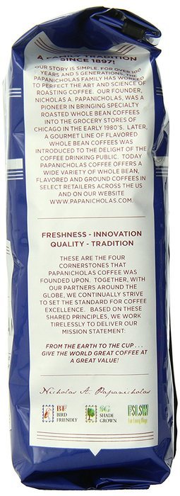 PapaNicholas Coffee Whole Bean Coffee, Italian Espresso, 10 Ounce N11