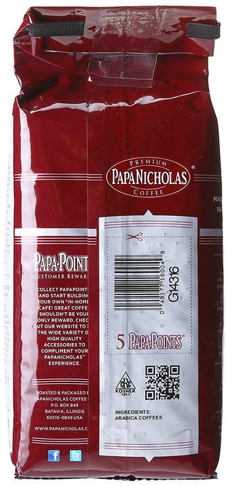PapaNicholas Coffee Whole Bean Coffee, Italian Espresso, 10 Ounce N13