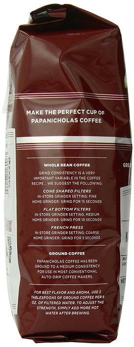 PapaNicholas Coffee Whole Bean Coffee, Italian Espresso, 10 Ounce N15