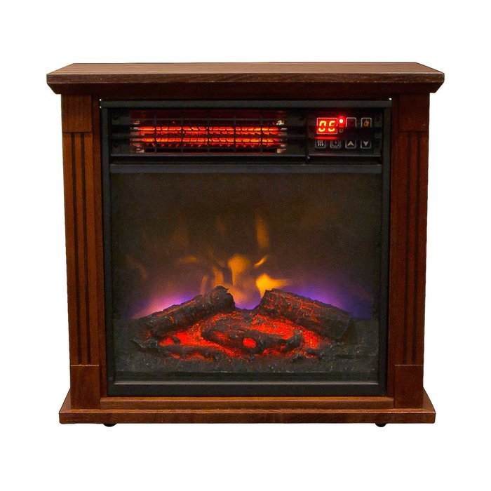 Bestmart INC 1500W Embedded Insert Electric Quartz Infrared Fireplace Heater Flame Logs W/ Remote Control N8