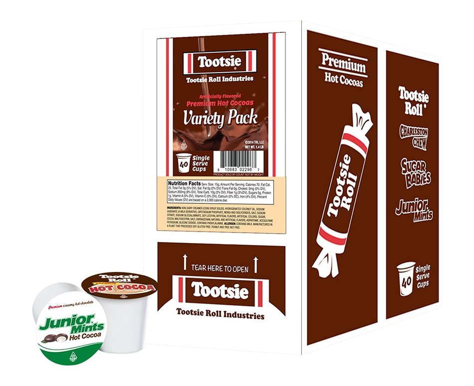Junior Mint Hot Cocoa for Keurig K-Cup Brewers, 40 Count N23