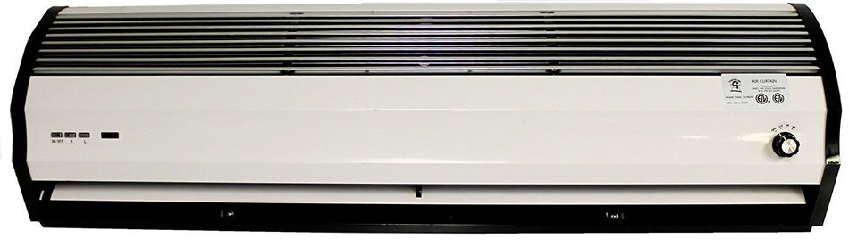 World Manufacturing #AC36YM Air Guard with Micro-Switch and Remote Control, 36" Width