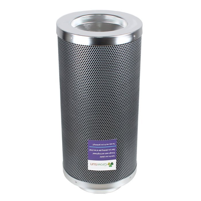 Growsun Low Noise and Efficient Odor Removal 8 Inch Inline Fan Carbon Filter Fan Combo Suitable for Grow Tent... N5