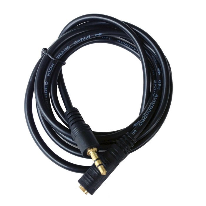 Conwork 2-Pack 3.5mm Universal Gold Plated Male to Female Extension Auxiliary Audio Stereo Extension Cable Cord... N2