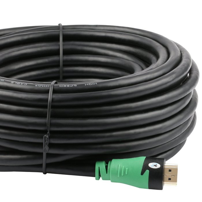 Super HD 1080P Ultra HDMI Cable 2.0V with Built-In Signal Booster CL3 Rated for In-wall Installation Support 3D... N25