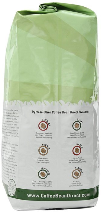 Dark Brazilian Santos, Whole Bean Coffee, 5 Pound Bag N24