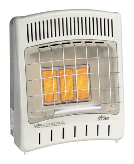 Lenomex 44401000 Vent-Free Radiant Infrared Propane Room Heater SC18M-1-LP