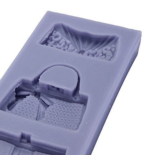 "Fashion Bags Fondant Chocolate Mold Silicone Mould Cake Decorating Tool" shopping N4