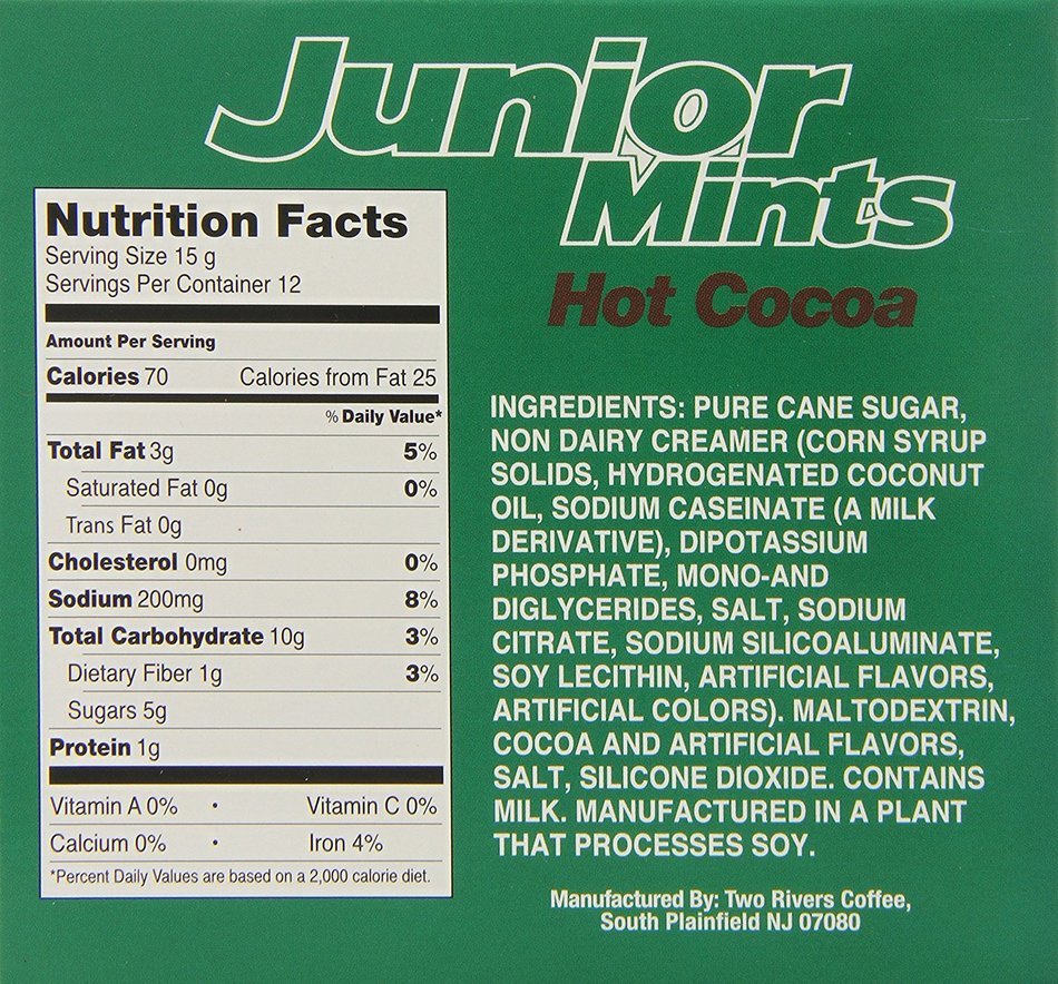 Junior Mint Hot Cocoa for Keurig K-Cup Brewers, 40 Count N33
