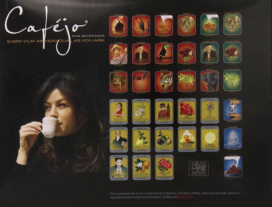 Cafejo K-Cups, Costa Rica Coffee, 50 Count N270