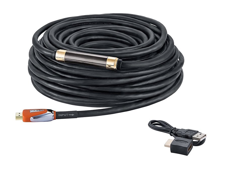 FORSPARK 5ft 4K-HDMI 2.0 Ultra Premium High Speed HDMI Cable,CL3，26AWG with Ethernet,Support 3D 4K 1080P ,Orange... N5