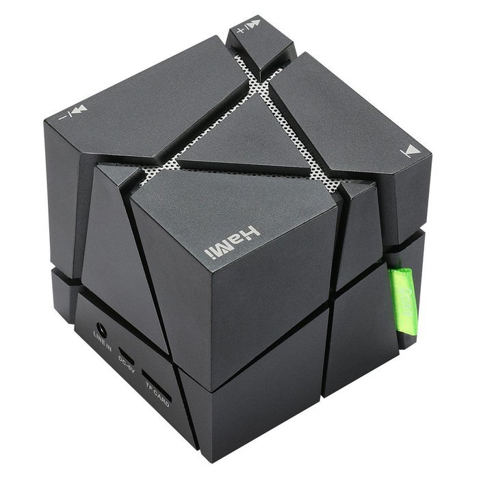 HaMi Allspark Cube Wireless Bluetooth Speaker, Led Light Portable Bluetooth Speaker Powerful Sound with Build-in... N2