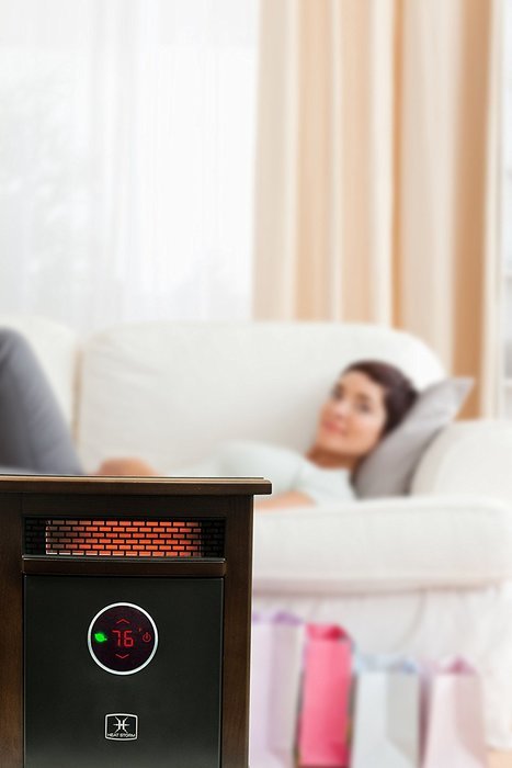 Heat Storm Deluxe Logan Portable Infrared Space Heater N2