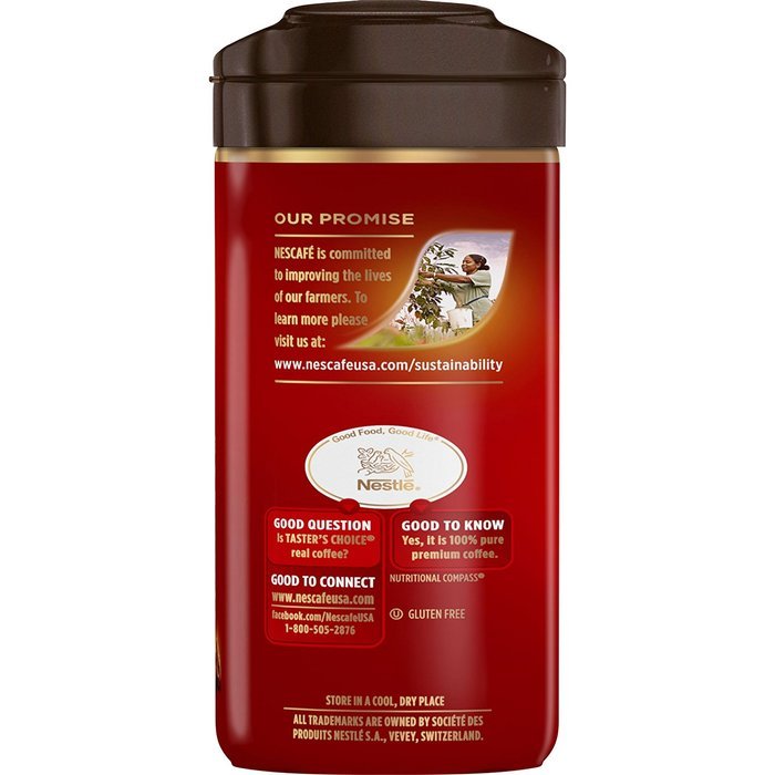 Nescafe Taster's Choice Instant Coffee - Regular - 7 oz N6