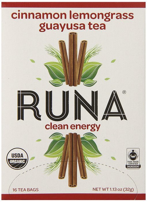 RUNA Clean Energy, Traditional Guayusa Tea, 16-Count Tea Bags N12