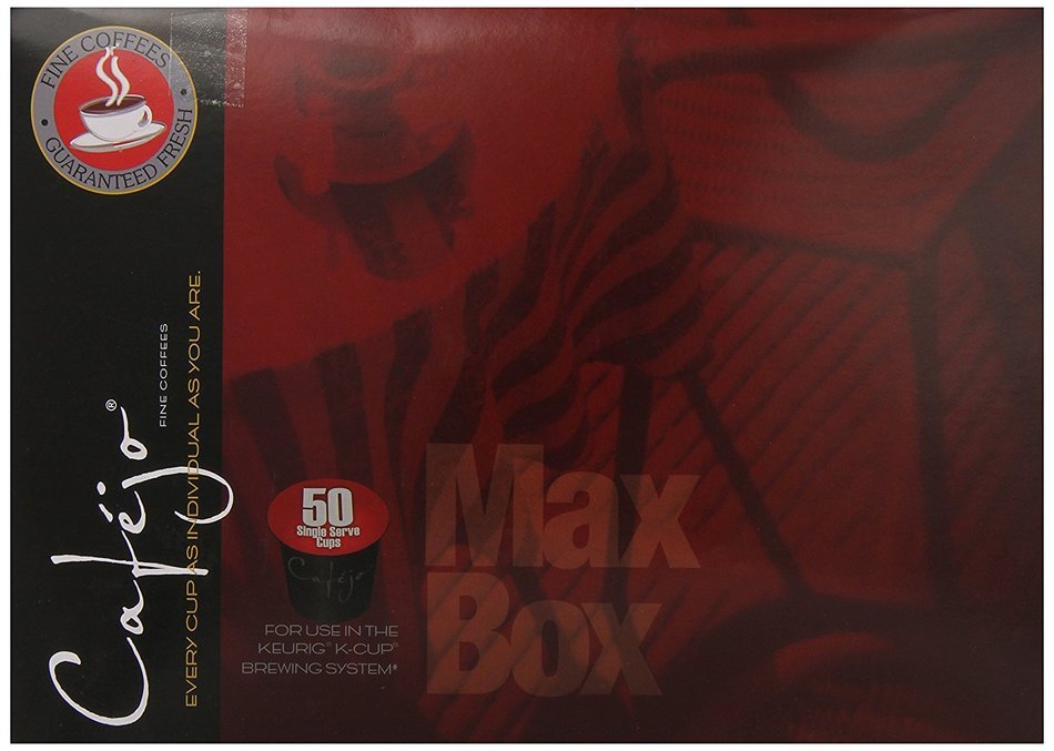 Cafejo K-Cups, Costa Rica Coffee, 50 Count N303