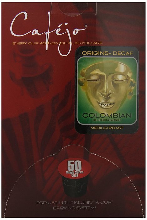 Cafejo K-Cups, Costa Rica Coffee, 50 Count N304