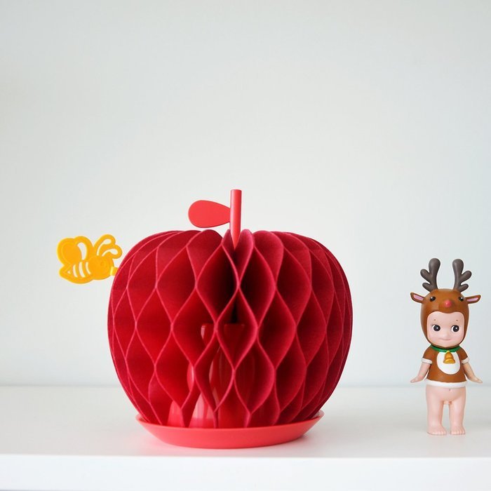 [PIOZIO] Non-Electric Eco-Friendly Felt Natural Evaporation ILEAF Fruits Humidifiers, Aromatic, Easy to Clean,...