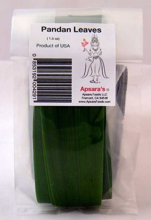 Fresh Pandan Leaves - 1.50oz