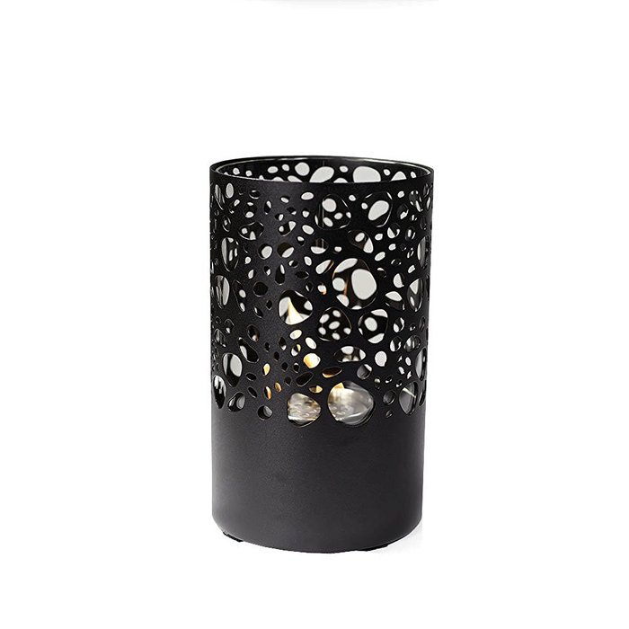 Sunnydaze Black Astratto Ventless Bio Ethanol Tabletop Fireplace