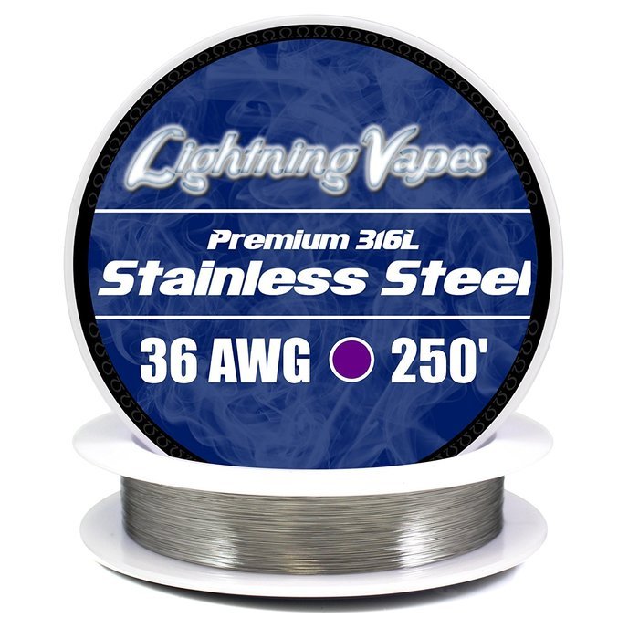 LV Stainless Steel 316L Wire 36 AWG - 250'