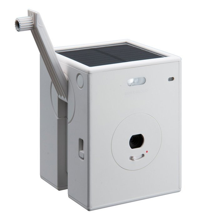 Superheadz: Sun&Cloud Self-Sunstainable Digital Camera - White
