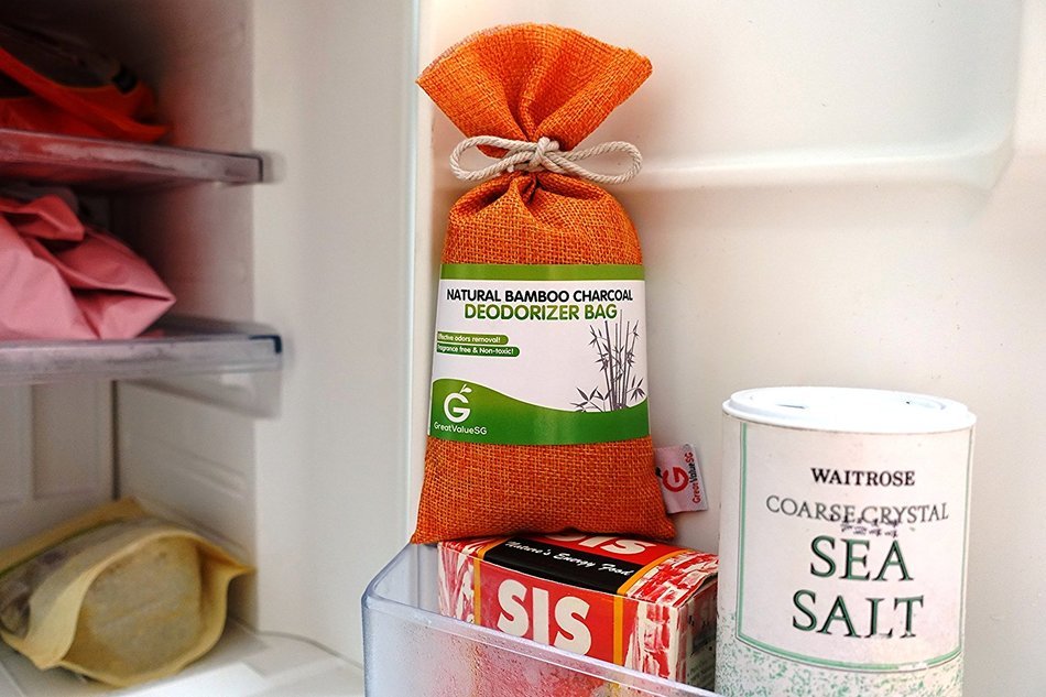 BUY MORE SAVE MORE Great Value SG Bamboo Charcoal Deodorizer Bag, Best Air Purifiers for Smokers & Allergies,... N32