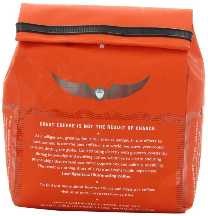 Intelligentsia Organic French Roast, Whole Bean Coffee, 12-Ounce