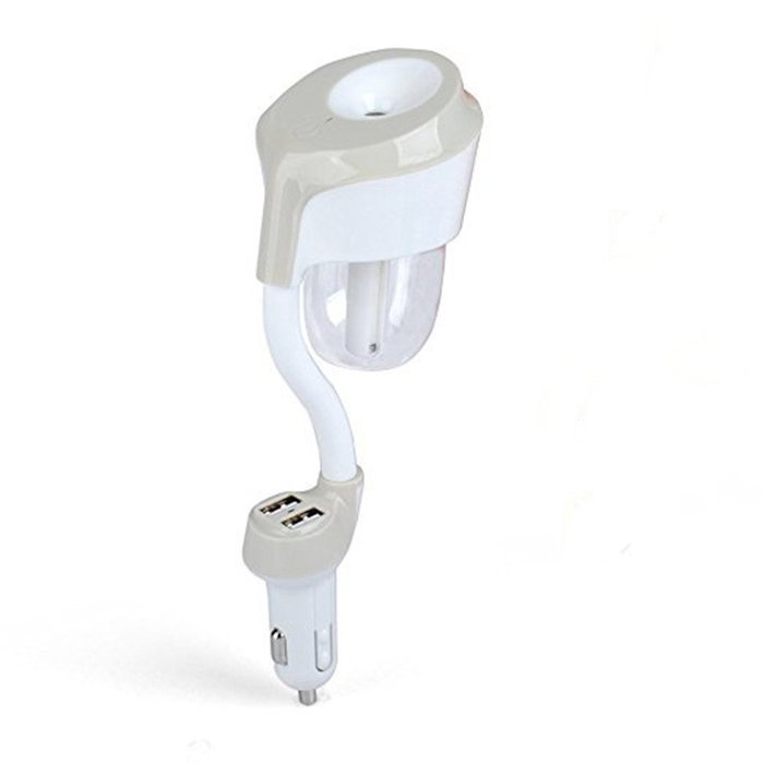 SALICO Car Humidifier II Car Air Humidifier with USB Changer Port, Aromatherapy Essential Oil Aroma Diffuser Aroma... N12