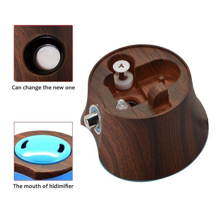 mini usb atomization humidifier - with LED Lights, Compact Size, Silent Operation and Easy-Travel USB Power USB... N2