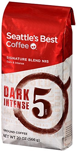 Seattle's Best Level 5 Ground Coffee, 20 Ounce, 6 Count N2