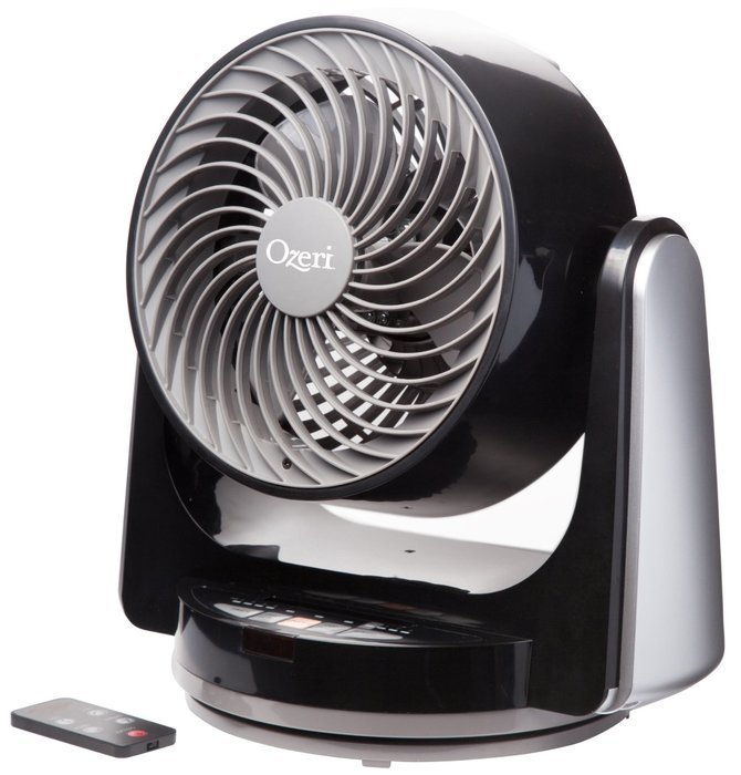 Ozeri Brezza III Dual Oscillating 10" High Velocity Desk and Table Fan