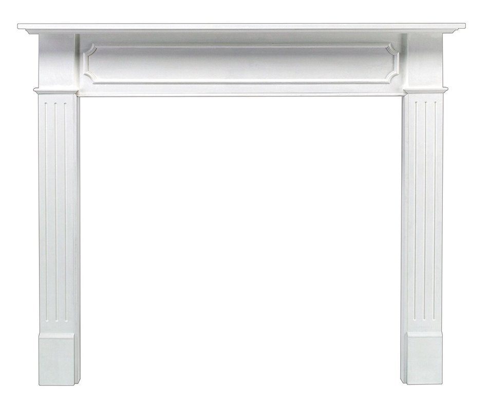 Pearl Mantels 520-48 Berkley Paint Grade Fireplace Mantel, Interior Opening 48-inch Wide by 42-inch High