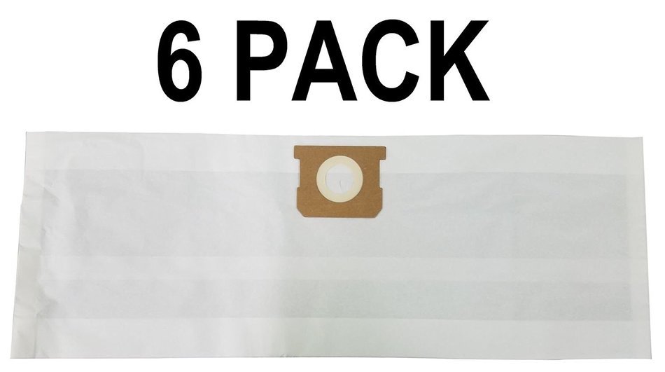 Vacuum Bags for 5-8 Gallon Genie Shop Vac 6 Bags