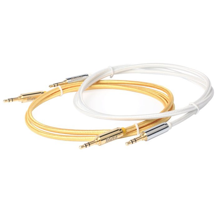 Postta 3.5MM Braided Stereo Audio cable(6 Feet)Dual-shielding Male to Male AUX Cable for car stereos,Smartphones... N17