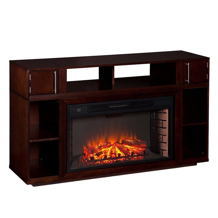Bexley Media Fireplace - Espresso N2