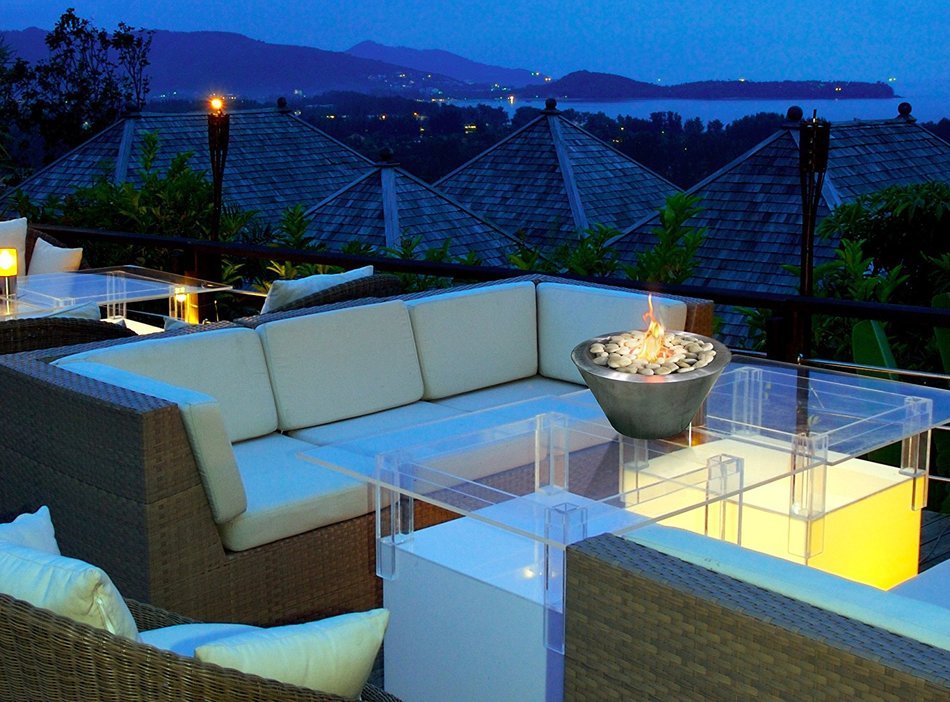 Anywhere Fireplace - Oasis Indoor/Outdoor Fireplace N2