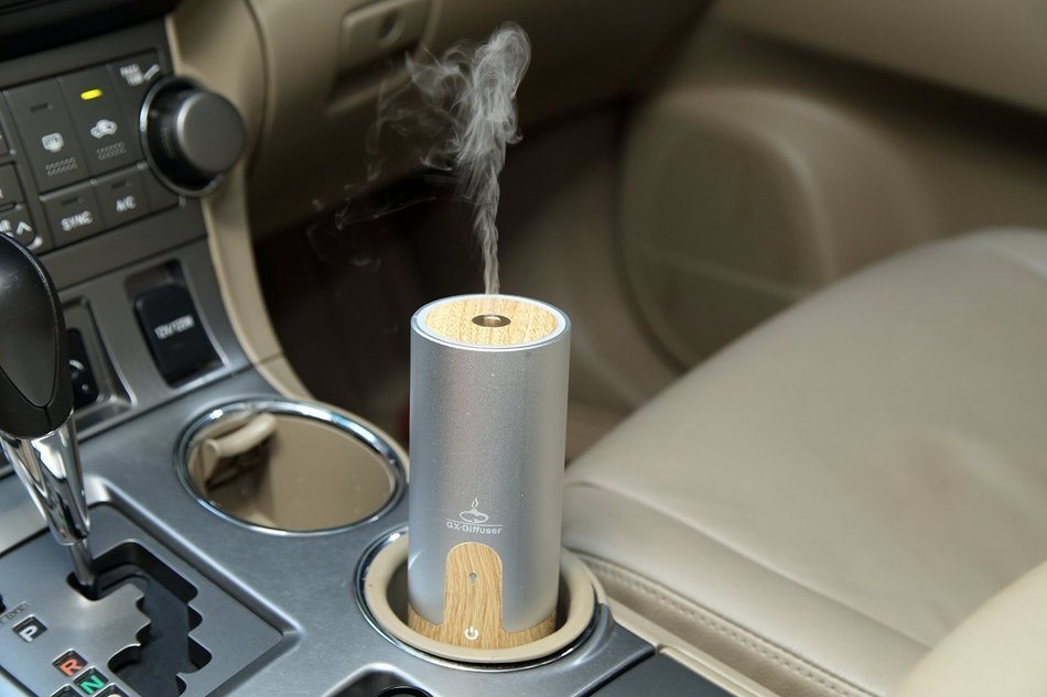 USB Aromatherapy Essential Oil Diffuser - Mini Car Aroma Air Humidifier With Car Charger For Car, Home, Office N6